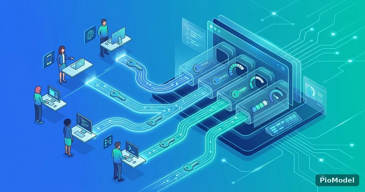 PioModel 团队多 Key 管理最佳实践:怎么分 Key、限额度、防泄露