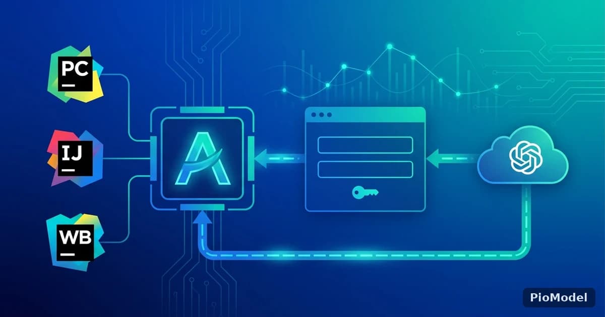PyCharm/IntelliJ 接入 PioModel:JetBrains AI Assistant 第三方模型配置指南