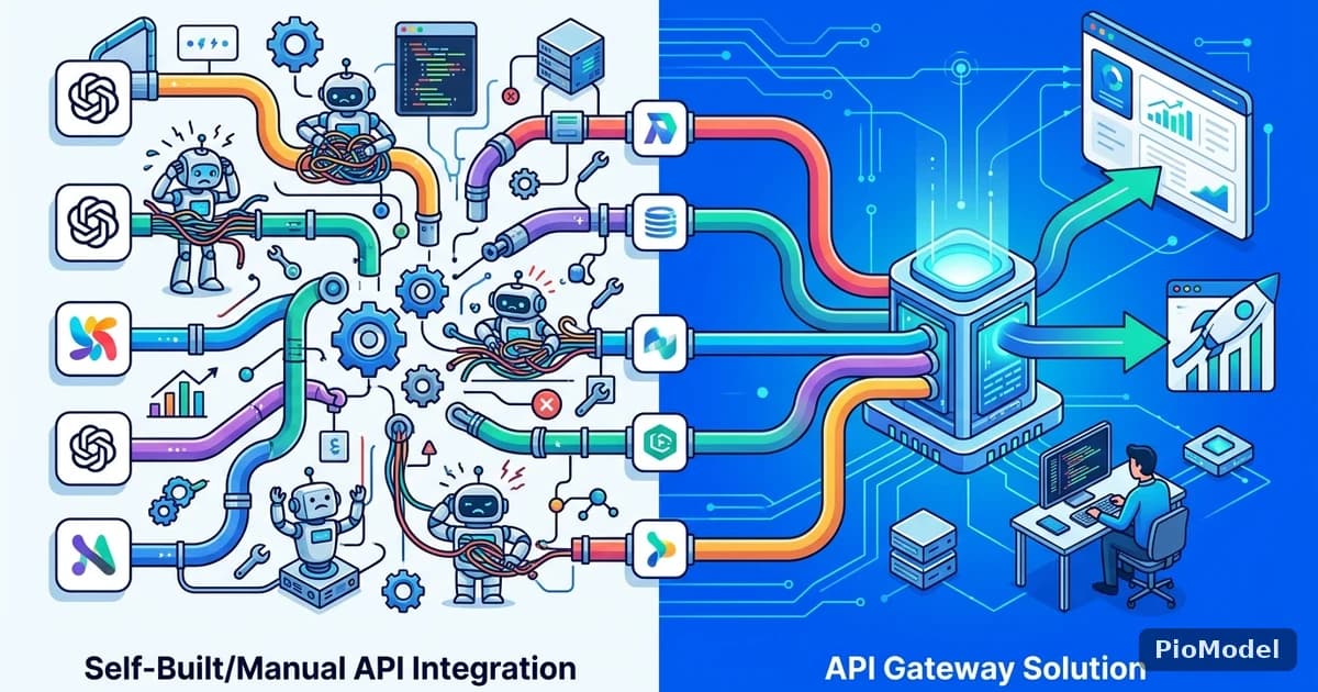 新創團隊該不該自建 AI 基礎設施?API 閘道 vs 自建的成本試算