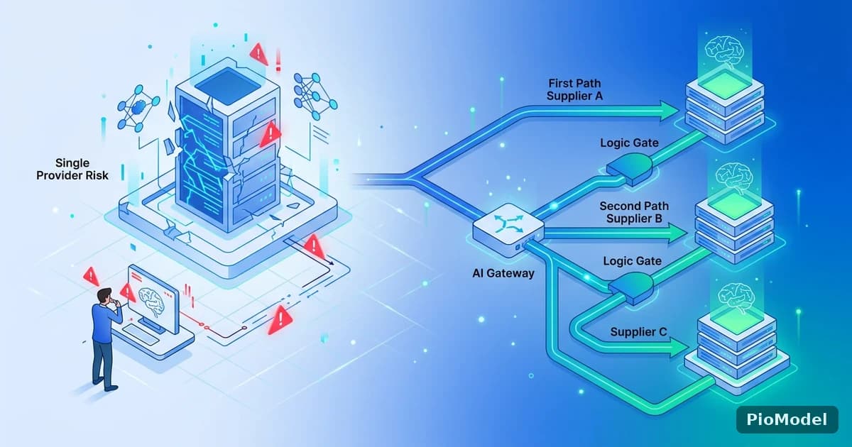 單一模型供應商的風險:台灣企業導入 AI 服務前該做的容錯設計