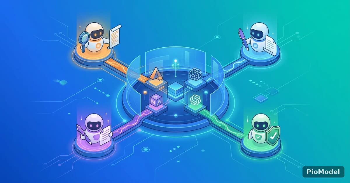 CrewAI多智能体框架接入PioModel教程:构建多Agent协作系统